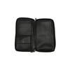 COACH Double Zip Wallet Leather Clutch Wallet Large Men's Black 67624-QBBK