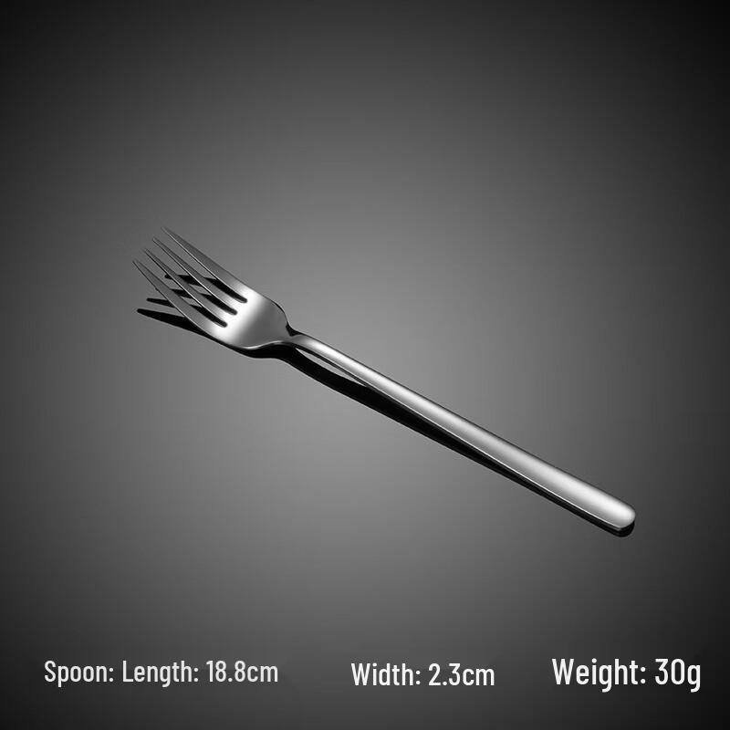 Korean Style 316 Stainless Steel Long Handle Cutlery