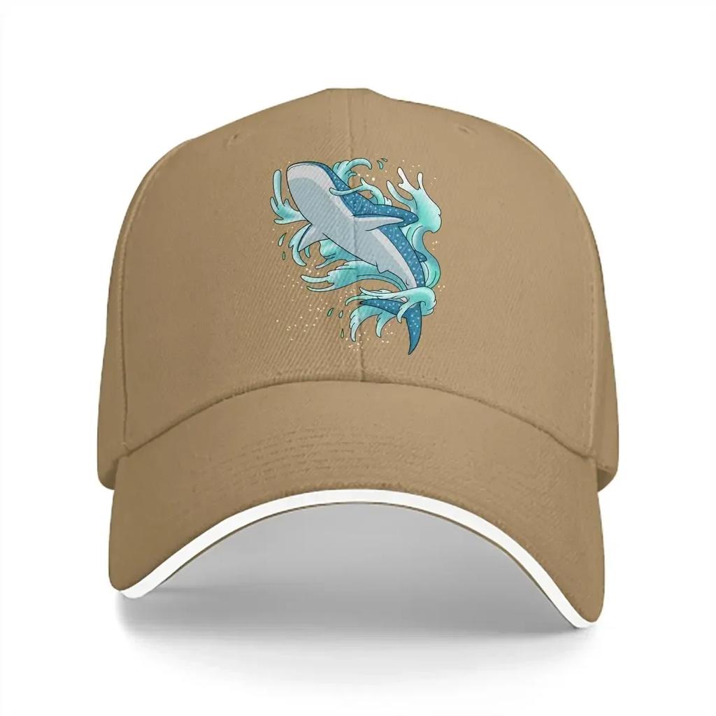 Washed Unisexs Baseball Cap Snorkeling Whale Sports Snapback Caps Dad Hat Shark Scuba Diving Golf Hats