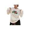 Nike Gradient Brand Logo Print Crew Neck Sweatshirt Unisex Tops White DQ7365-133