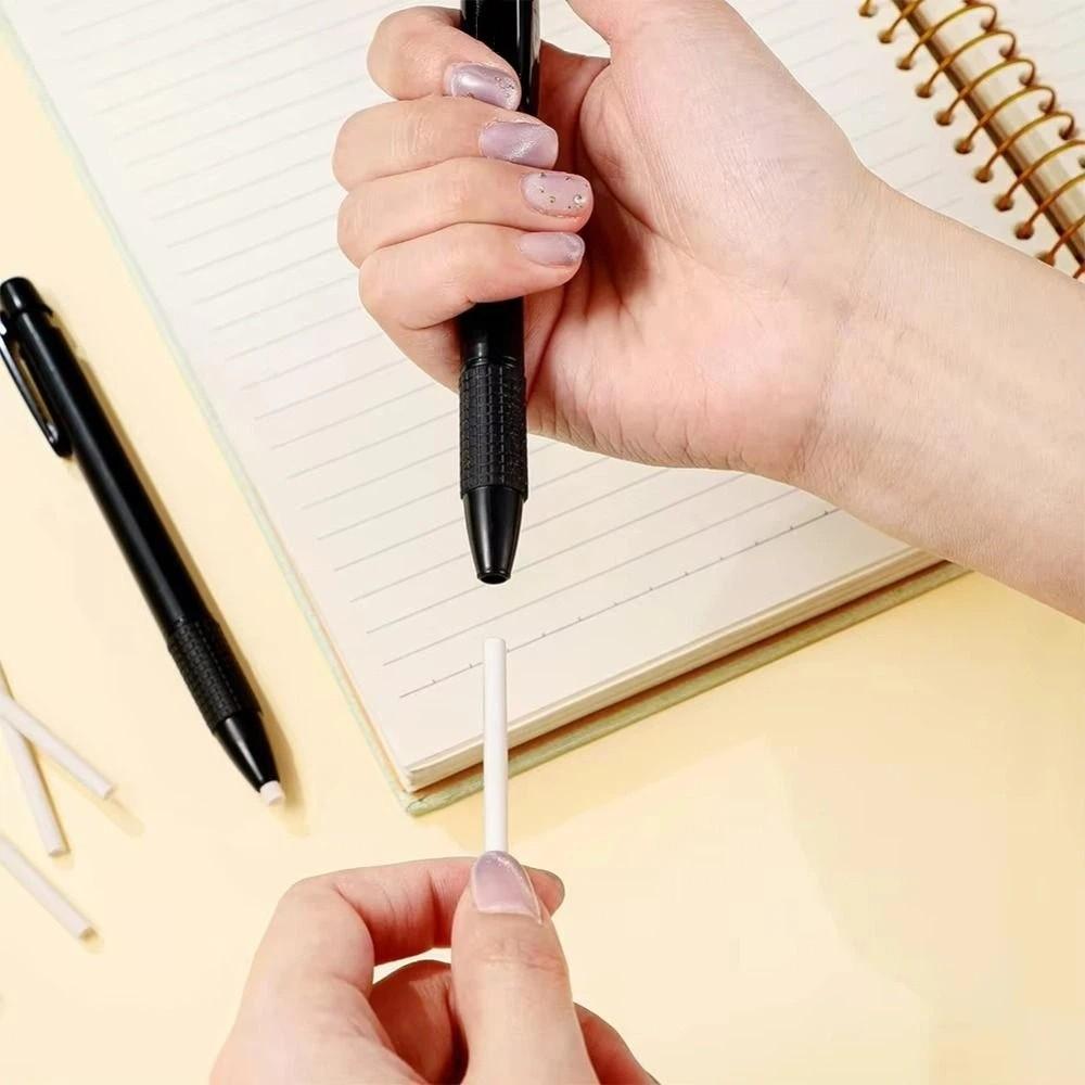 Press Retractable Retractable Eraser Pen 3.8mm Thin Tip Automatic Pencil Rubber  Art Supplies