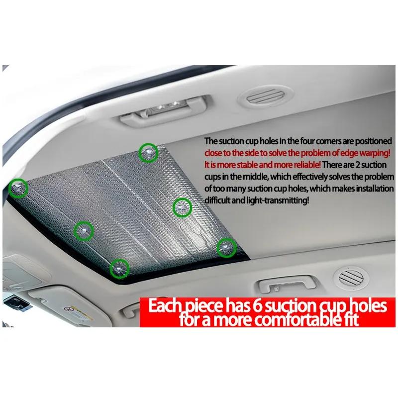 Car Full Cover Sunshade For Hongqi H5 MK2 Odo 2024 Car Sunshading Board Sunshade Anti-UV Protection Windshield Sticker