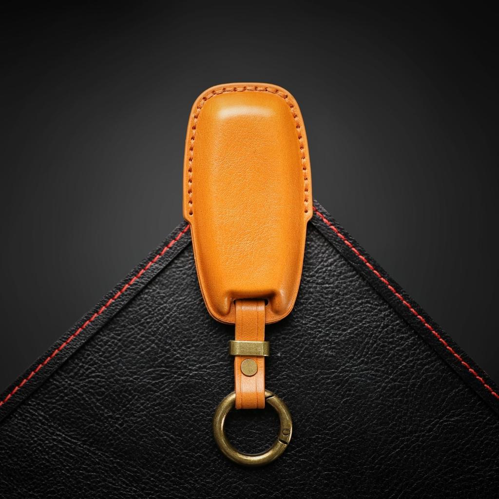 [smasol] New Serena C28 Series Key Cover Genuine Leather Nissan