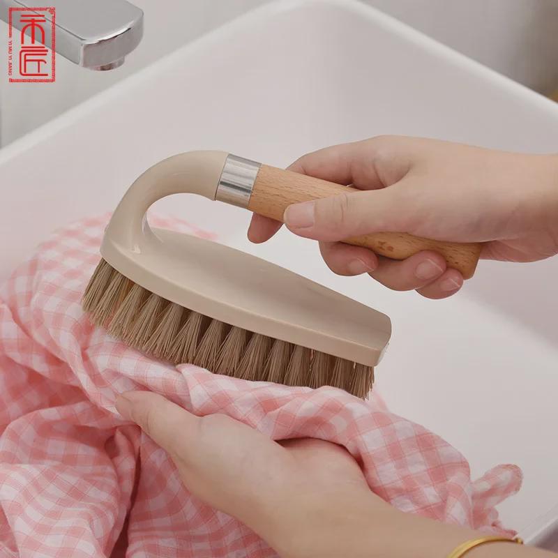 

Деревянная многоцелевая щетка Yimuyijiang для чистки белья, обуви и полов в ванной комнате