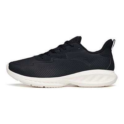 Comfortable Shock Absorbing Non-Slip Wear-Resistant Breathable Lightweight Low-Top Running Shoes Men Sneaker Black White 112135568-5