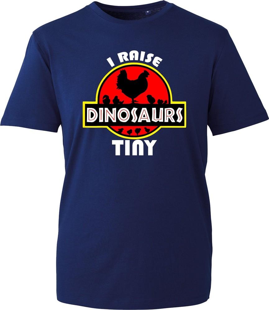 I Raise Tiny Dinosaurs Unisexs Tshirt Funny Chicken Lover Vintage Shirt Cute Top S