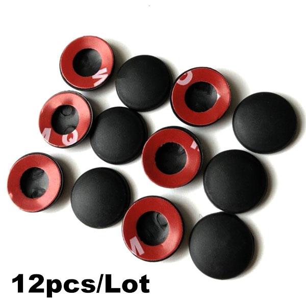 

12pcs Car Door Lock Screw Cover For Smart fortwo forfour forease forjeremy forstarts fourjoy Vision EQ fortwo чорний