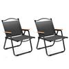 CampWild Outdoor Folding Kermit Chair with 150kg Weight Suitable for Cherry Blossom and Fishing Set of Chair, Armrests, Capacity, Portable, Gardens,