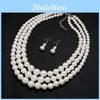 Fashion Pearl Necklace For Women Geometric Style Summer Accessories