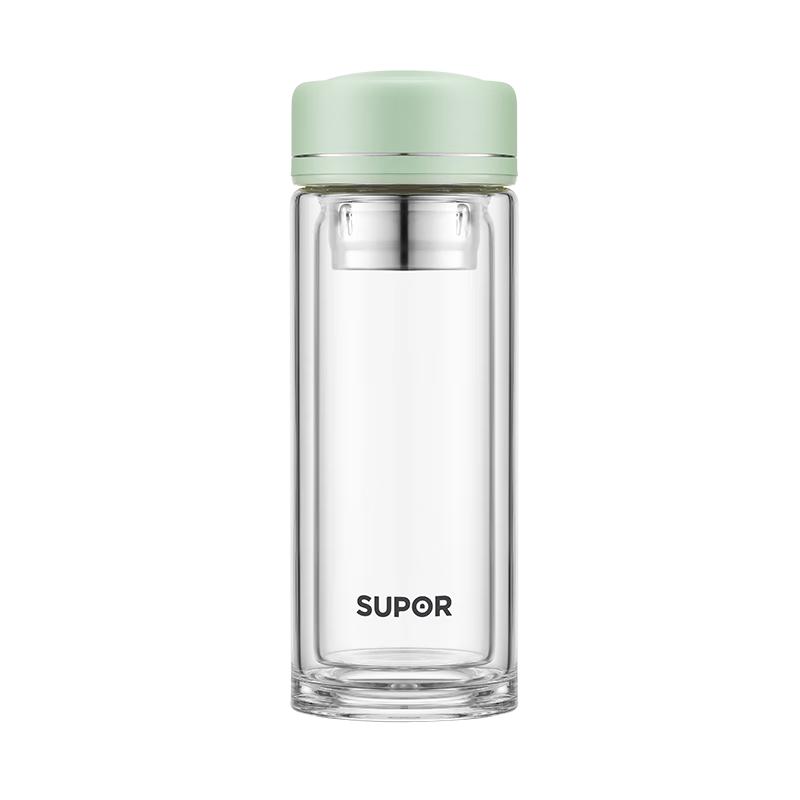 Supor Double-Layer High Borosilicate Glass Tea Cup