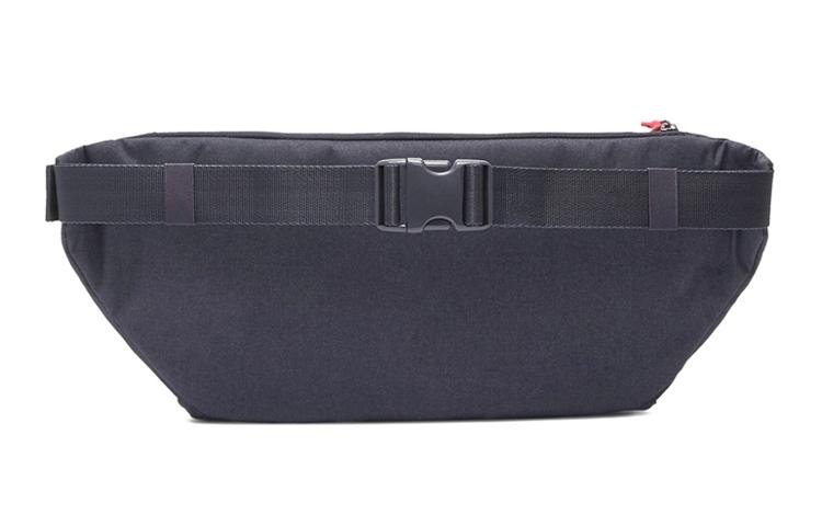 Nike Polyester Crossbody Bag, Fanny Pack Regular Unisex Black Blue BA5751-015