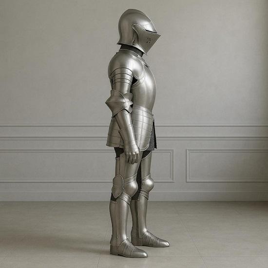 Medieval Knight Costume Armor  Full Wearable Steel Plate Suit  Halloween Cosplay  Outfit Collectible Historical Display Gift Armor