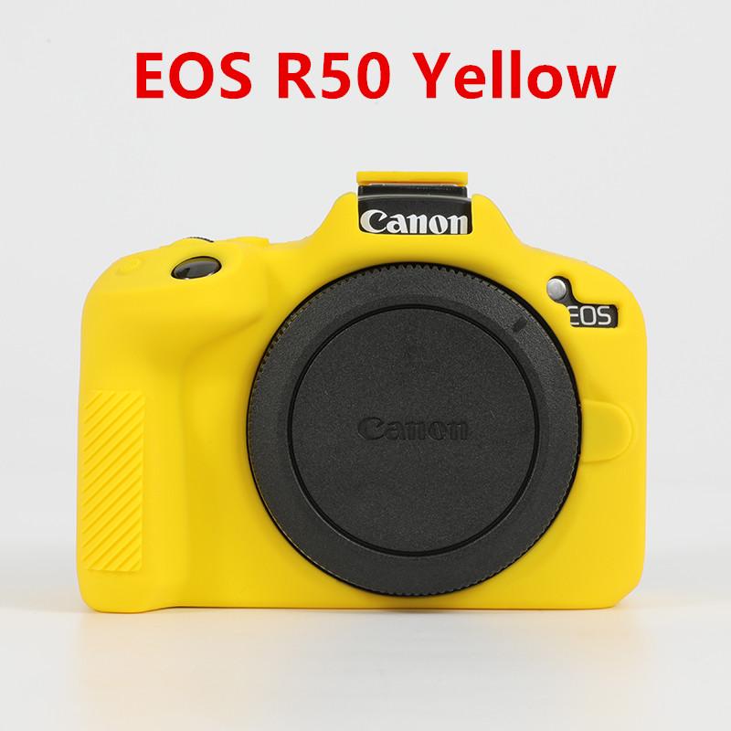 Soft Silicone Armor Camera Body Case For Canon EOS R10 R50 R100 R5 R6 R6II R7 R8 RP Protective Rubber Cover