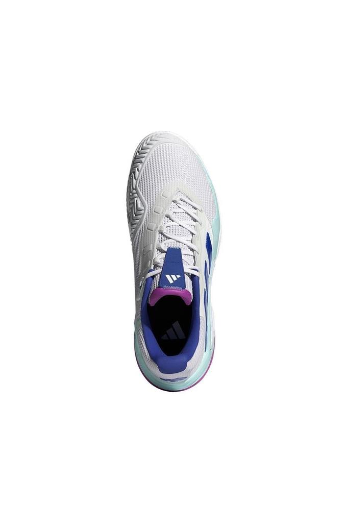 Tennis Shoes Barricade 13 Tennis LZR24 Footwear Aqua Cm [Adidas] White/Lucid Blue/Semi-Flash (IF9129) 25.5