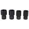 5Pcs Twist Socket Set Locking Wheel Nut Bolt Stud Extractor Removers 17mm 19mm 21mm 22mm Socket