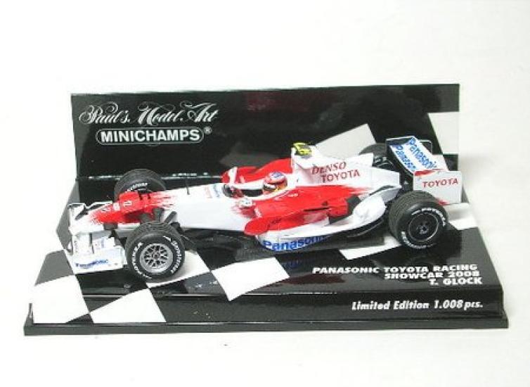 

Panasonic Toyota Racing Glock Show Car 2008 [MINICHAMPS/Minichamps] 1/43 T.
