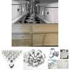 Eleganter 30mm Kristall-Diamant Glas Zuggriff für Türen und Schränke 1 Stück