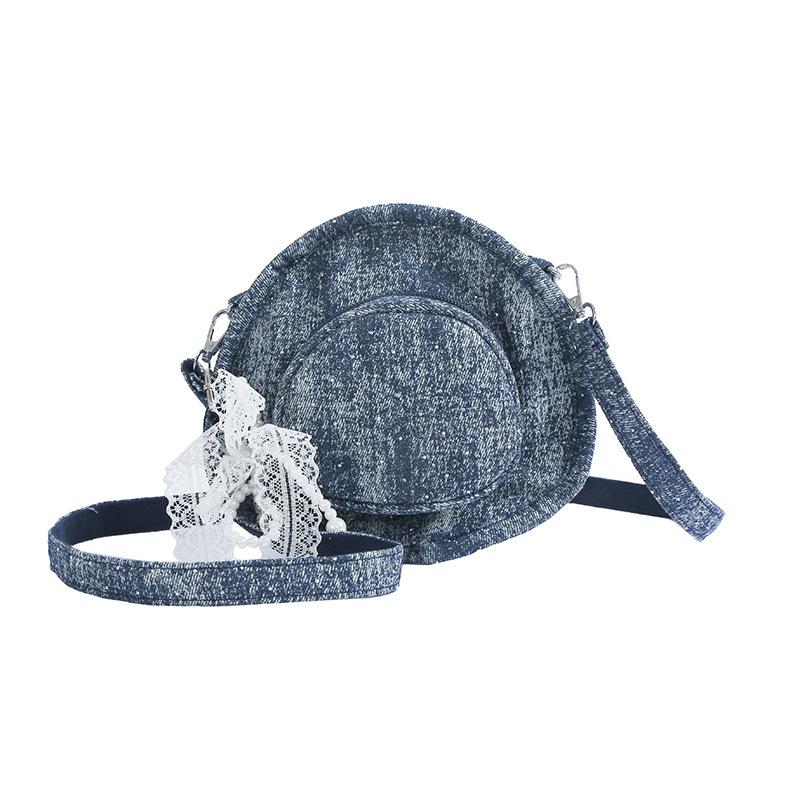 

2025 Trendy Beaded Mini Bag - Cute Bow Decor Lipstick Purse, Versatile Crossbody/Shoulder Bag (Fashion Casual Accessory) темно-синий