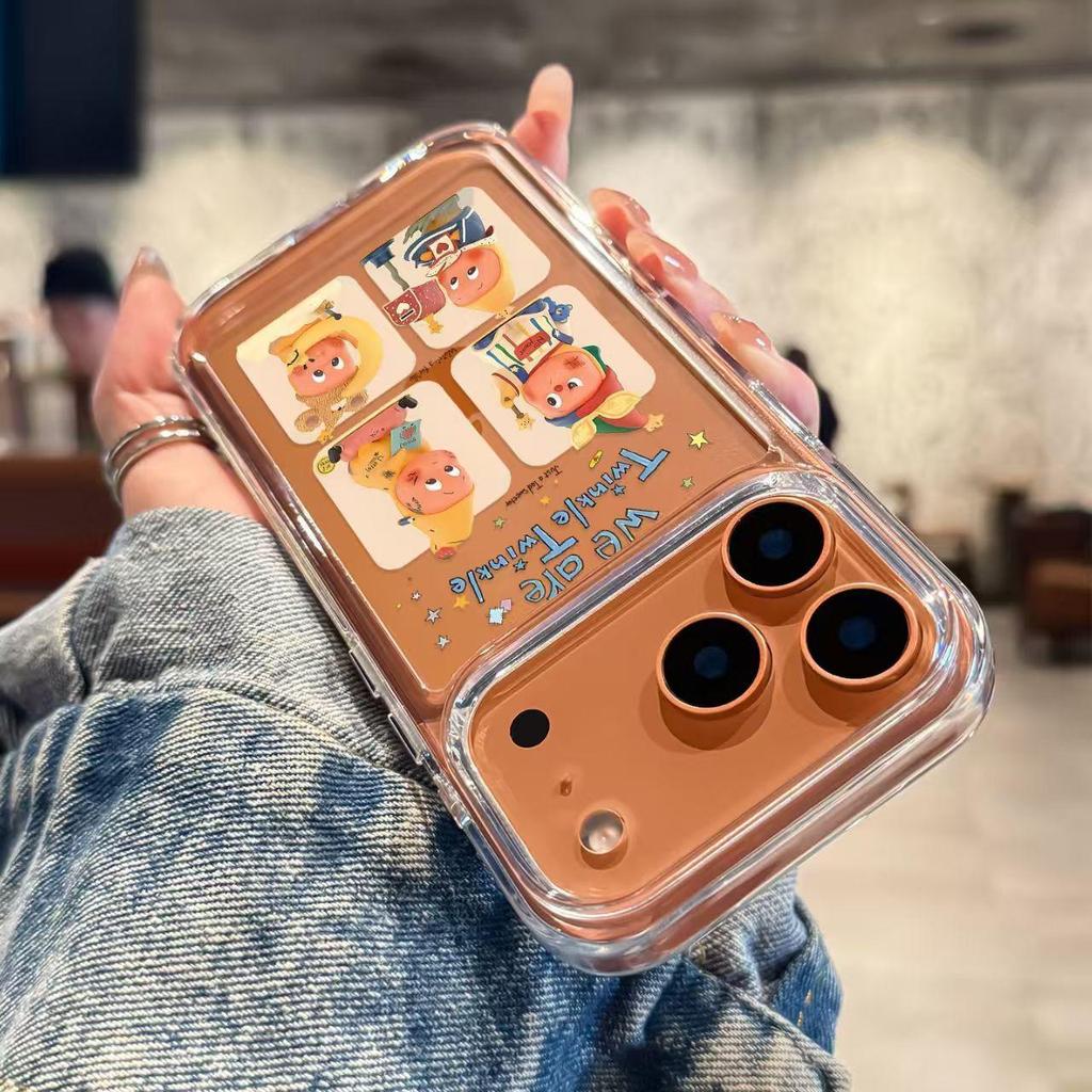 Cartoon Starman Phone Case: Full Coverage, Anti-Fall for Apple Pro Max Models 17/16/15/14/13 and X/12/11.