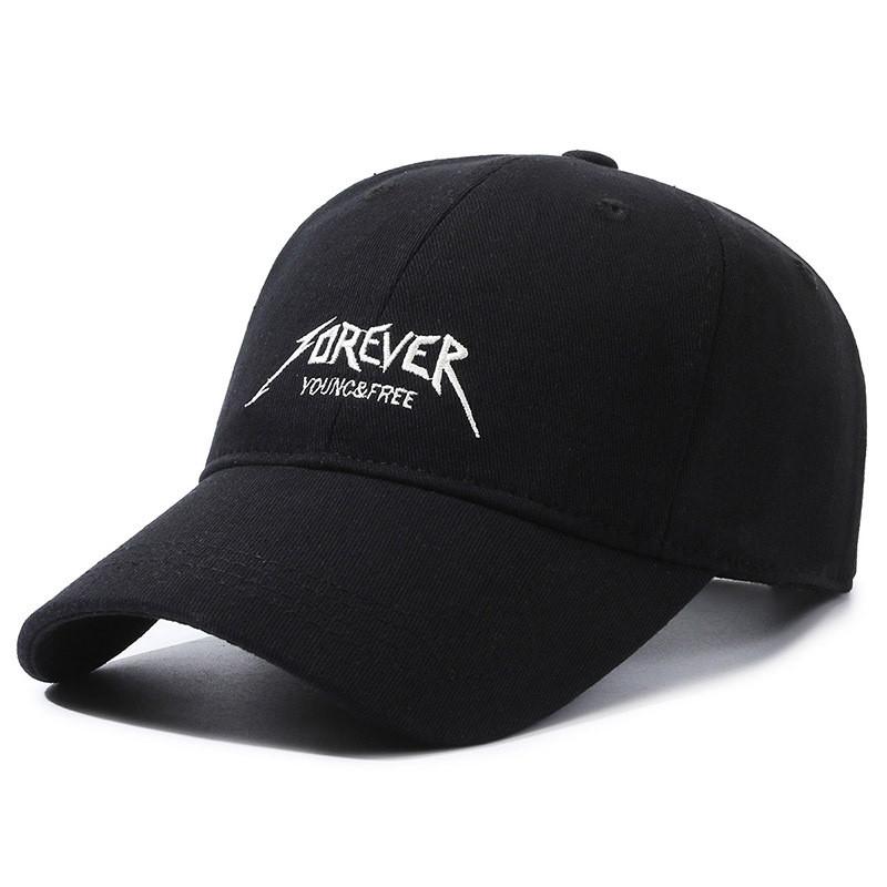Foreve Letters Embroidery Cap Women Sunscreen Soft Top Outdoor Running Sports