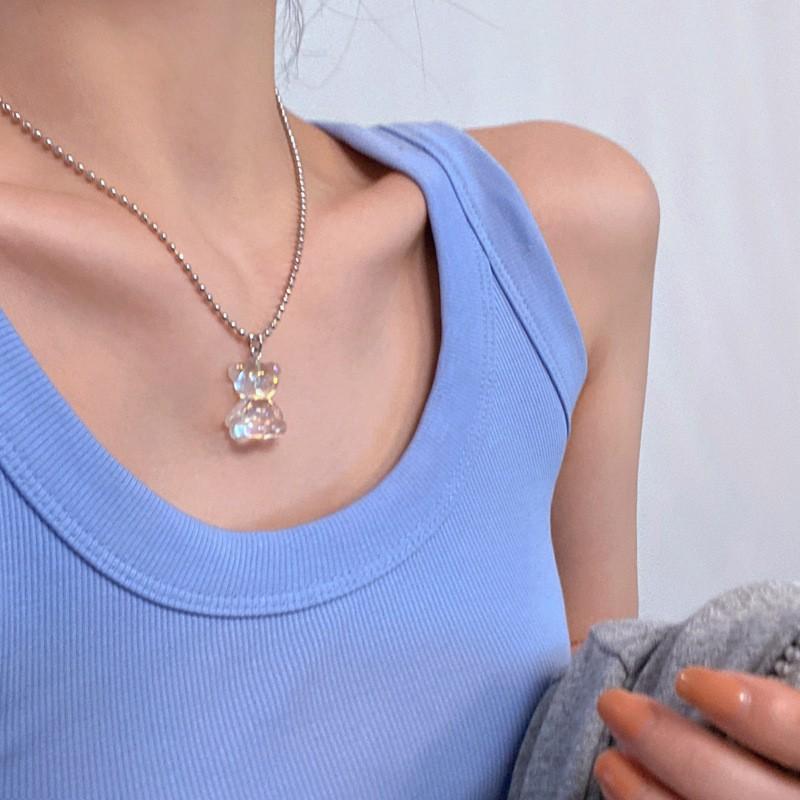 Mobius Necklace Women'S Light Luxury Niche High-End Design Sense Collarbone Chain Fashionable And Versatile
