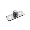 Stainless Steel Sliding Door Positioner: Anti-Swing Wardrobe Push-Pull Bearing Accessory