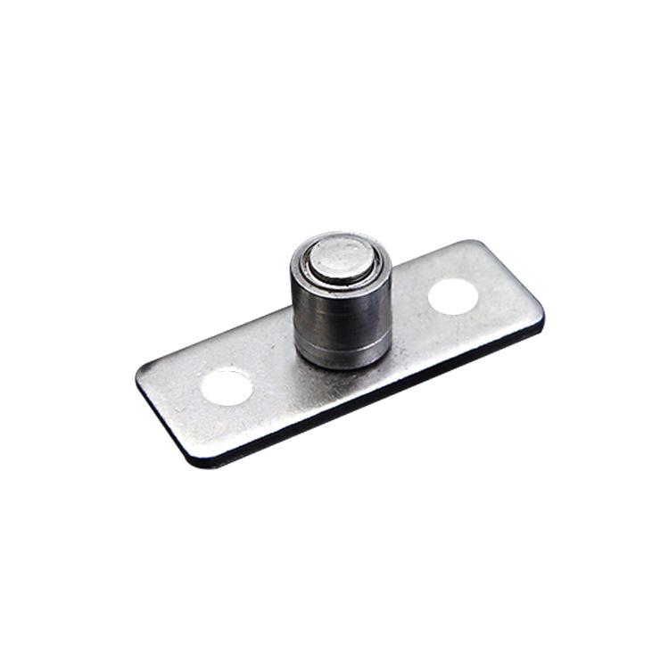 Stainless Steel Sliding Door Positioner: Anti-Swing Wardrobe Push-Pull Bearing Accessory