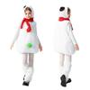 Girls Christmas Children's Costume Snowball Baby Christmas Snowman Costume Snow Doll Performance Costume