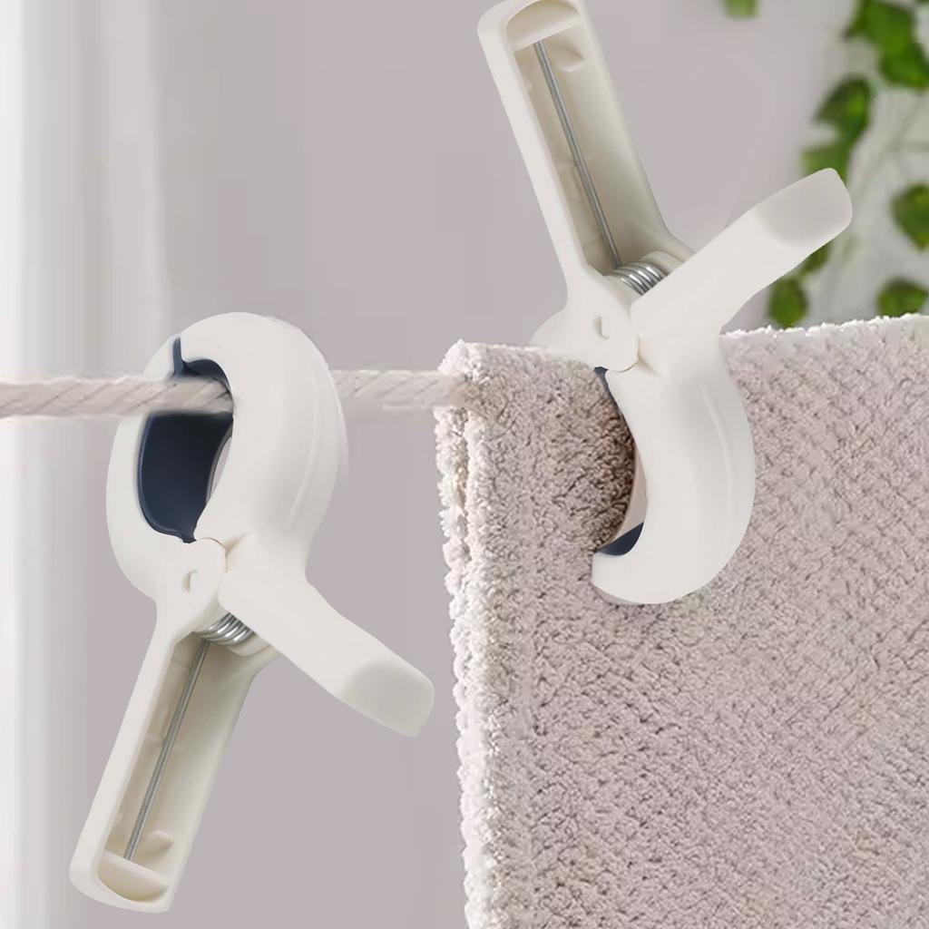 10pcs Windproof Non Slip Clothespins Multipurpose Clips for Clothes