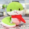 Collection Little Snake Plush Toy Fluffy Cartoon Plush Animal Doll Snake Plush Doll  Car Decor