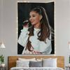 Hot Singer Ariana Ggrande Flags Wall Hanging Background Art Banner For Bedroom Home Outdoor Decor