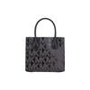 Michael Kors Classic Monogram Print Commuter Date Elegant Leather Small Square Bag Women shoulder bag Brown Black 35F1GM9M2B-BROWN/BLACK