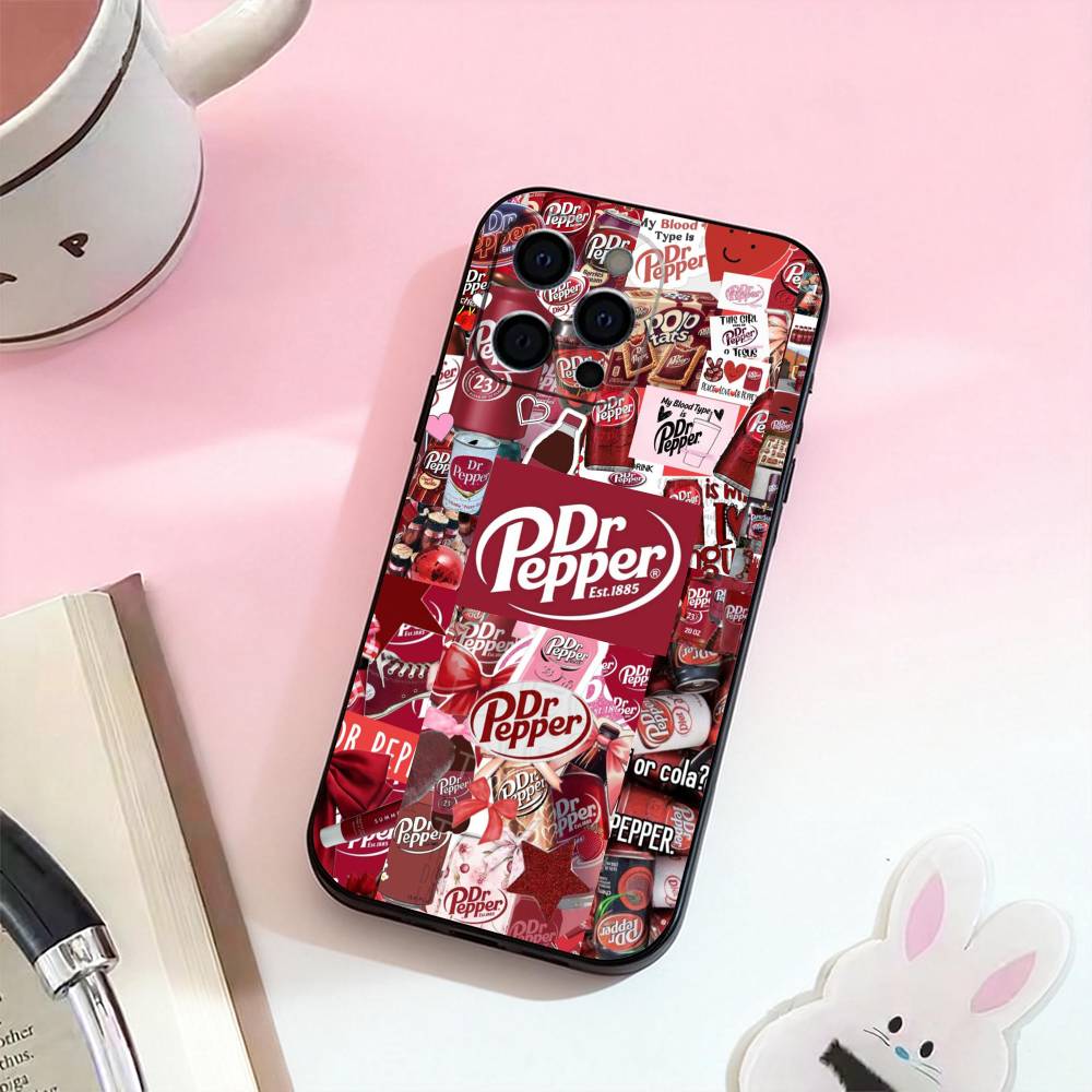 

Cherry Drink Dr Pepper suger Phone Case Silicone Soft For IPhone 17,16,15,14,13,12,11,XS,Plus Pro Max iPhone16plus