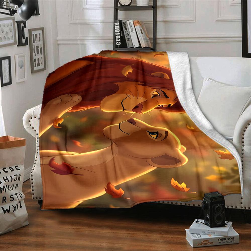 1Pc Autumn Love Woods Flannel Blanket, Soft And Comfortable, Casual Warm, Camping Travel, Christmas, Halloween Xmas Gift Es162