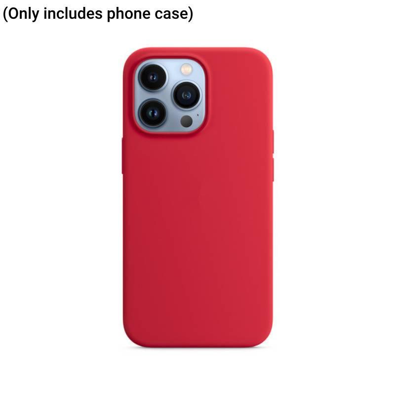 Apple 13 Oficiální tekutý silikon Magnetická adsorpce Kreslený kryt pro iPhone 13