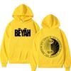 Rapper Letter Print Hoodie Men Women Fashion Pullover Long Sleeves Loose Casual Vintage Oversized Comfort Sweatshirts