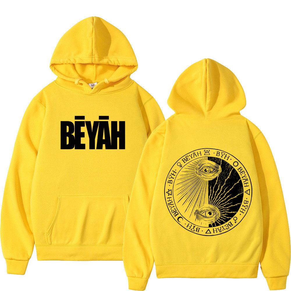 Rapper Letter Print Hoodie Men Women Fashion Pullover Long Sleeves Loose Casual Vintage Oversized Comfort Sweatshirts