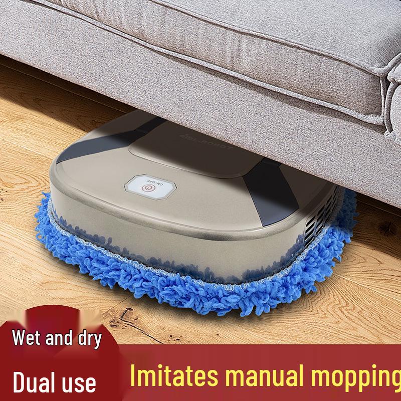 Rechargeable Smart Mopping Robot - Wet & Dry Integrated Cleaning Machine, Ideal for Household Use and Gifts