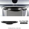 Carbon Fiber Trunk Release Button Cover Trim for Fiat 500 US Version 2013-2019 Interior Moulding Accessories