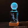Crystal Engraved Kobe Basketball Star Luminous Night Light