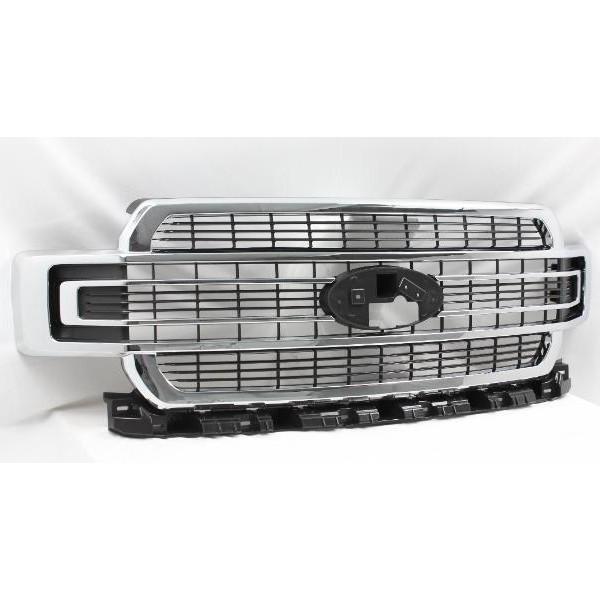 Front Grille for 2018-2020 Ford F150 Limited (Top Trim, Model JL3Z8200RA)