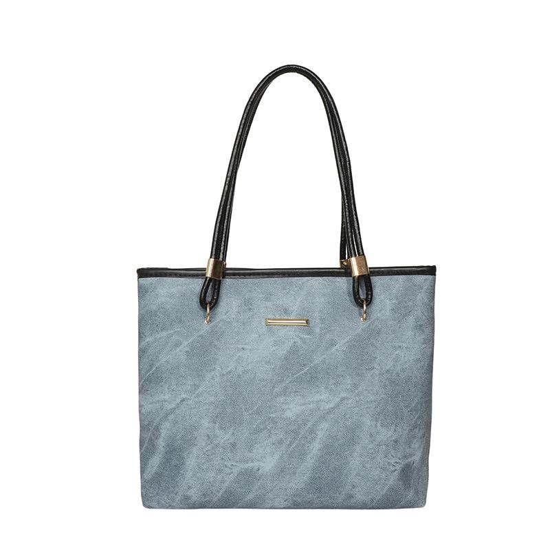 Luxury Spring/Summer 2026 Women's Fashionable Large Capacity Tote Bag - Versatile Single Shoulder Commuting Bag