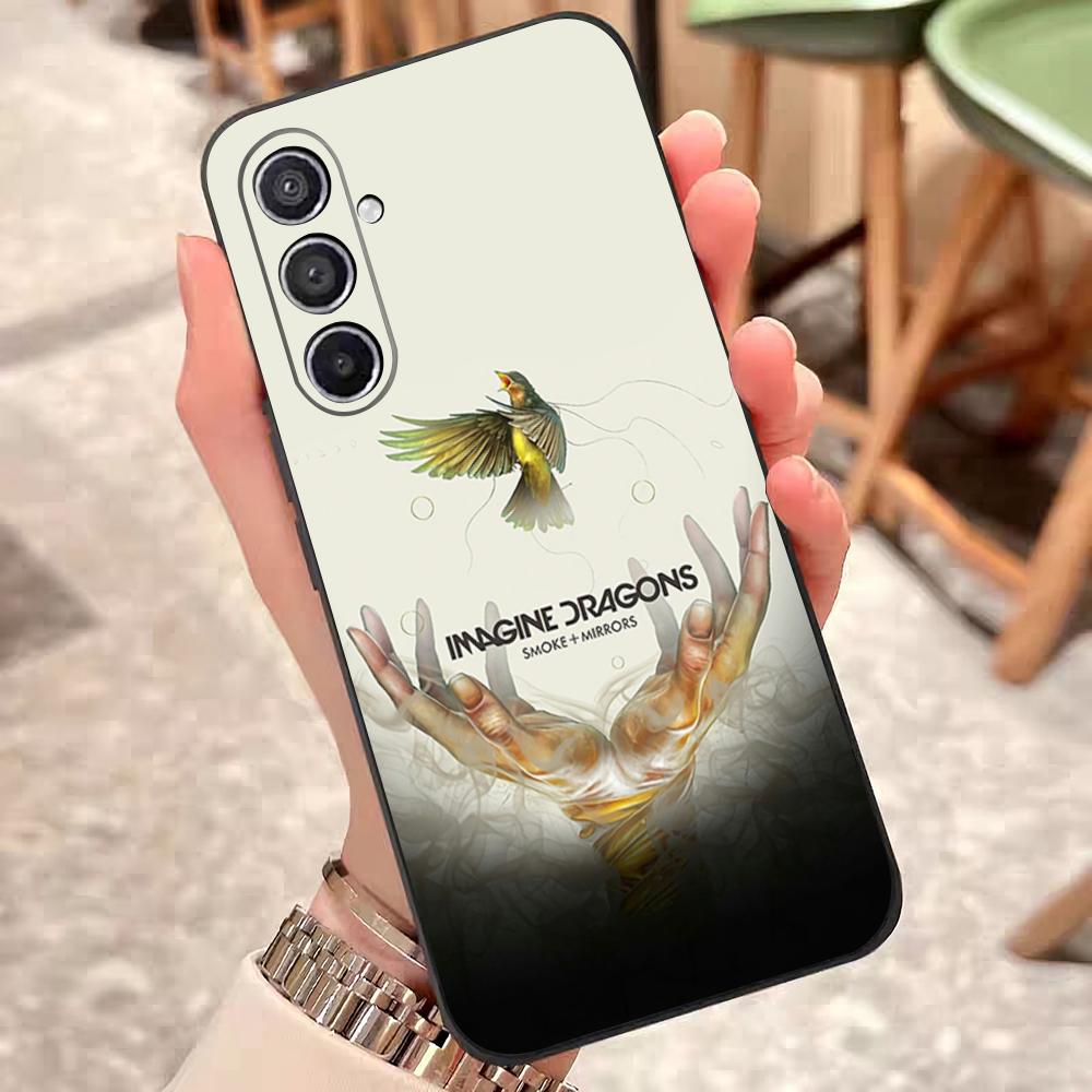 Band Imagine Dragons Phone Case For Samsung S25 Edge 24 23 22 21 20 Ultra Plus Fe Galaxy A54 53 34 25 16 Silicon Cover