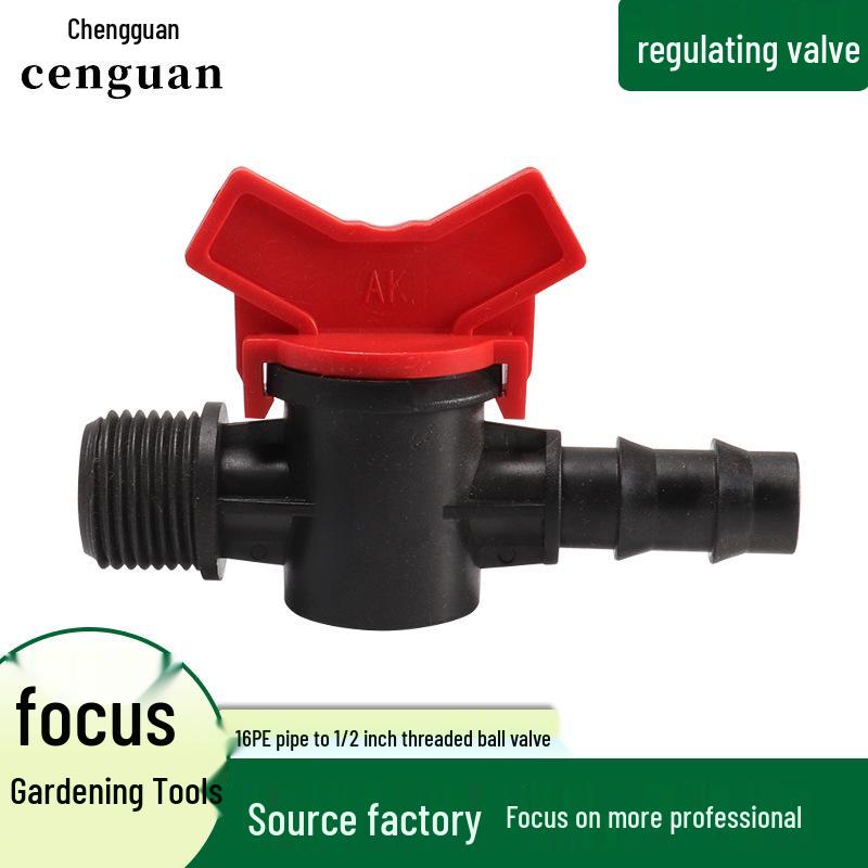 

Irrigation Valve 16P Switch: POM Gardening Fittings Manual Control Connector