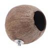  Natural Coconut for Shell Bird House for Parakeet Finch Sparrow Breeding Anti-Bi