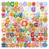 150Pcs/Set Smile Flowers Emoji Mini Diary Manual Stickers DIY Scrapbooks Album Decor Decals Stickers