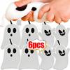 Ghost Hand Towel Multifunctional Drying Cleaning Towel Coral Velvet Ghost Towels for Kitchen Home Halloween Hanging Decoration