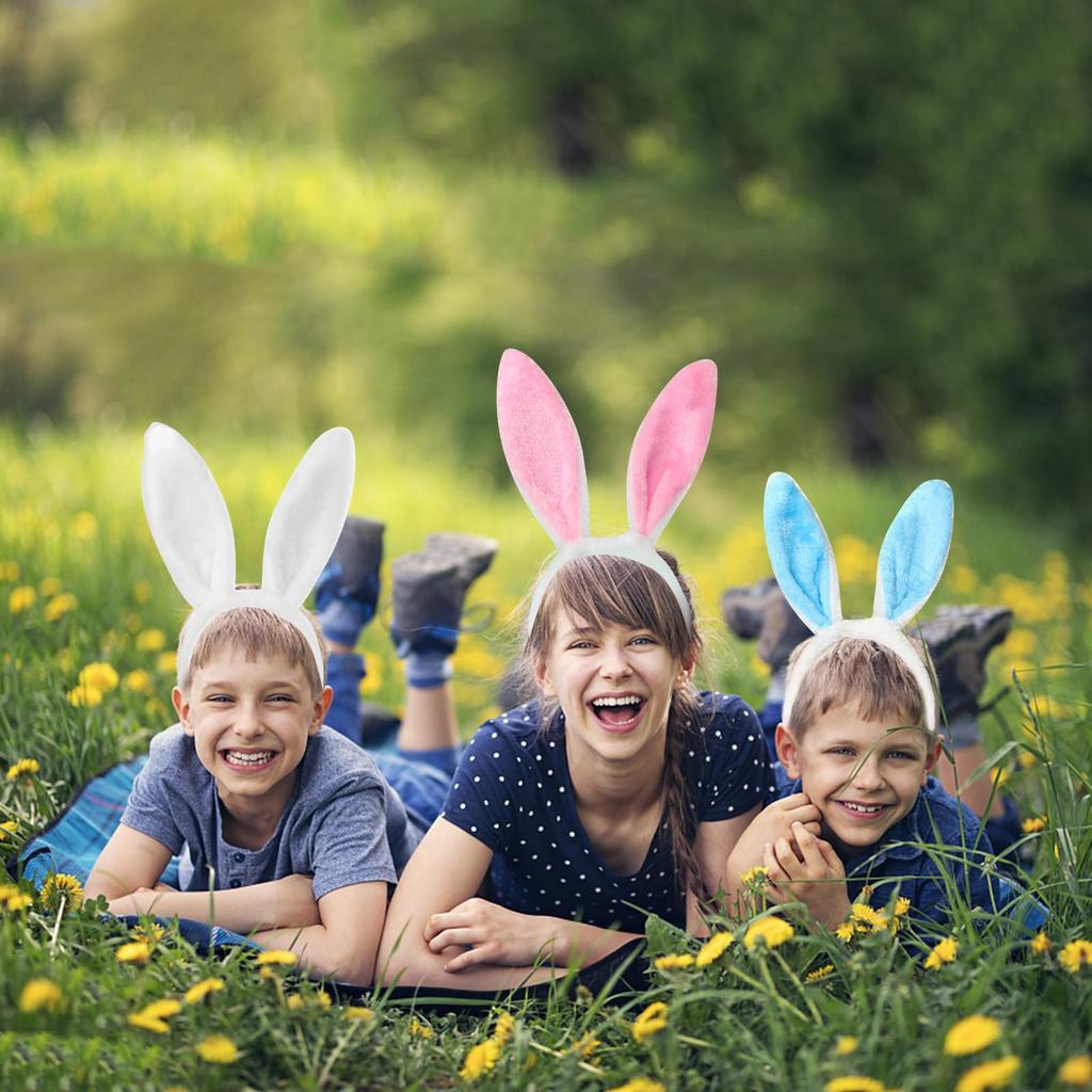 3PC Easter Adult Children Hairband Ear Headband Hairband Hair Accessories