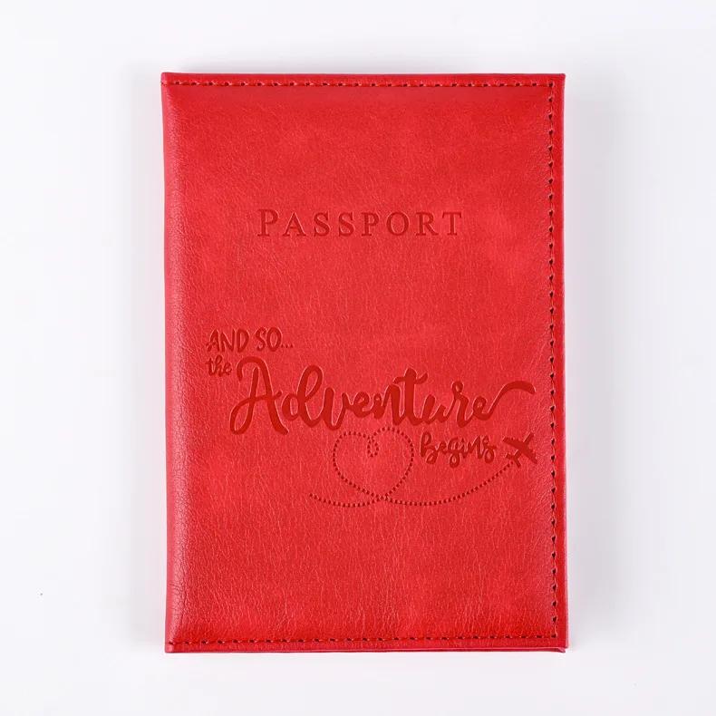 Passport Holder Wallet Cover Travel Essentials Pu Leather Card Case International Travel Accessories for Women/Men