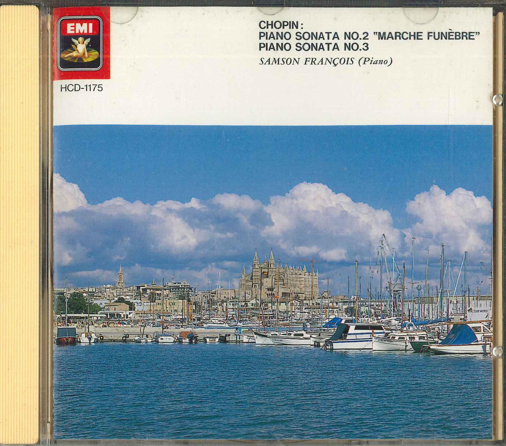 

CD SAMSON FRANCOIS - Chopin: Piano Sonata No.2 No.3 HCD1175 EMI Japan Classical Used